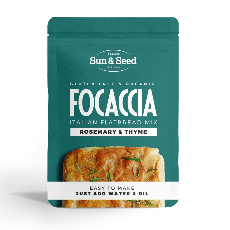 Organic Sorghum Foccacia Bread Mix - 300g from Sun and Seed | Available at Sow & Arrow