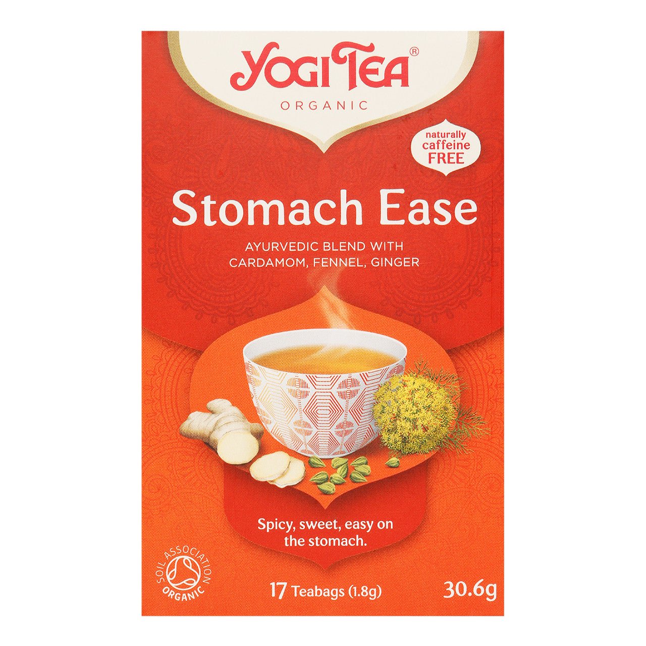 Organic Stomach Ease - Yogitea from YogiTea | Available at Sow & Arrow