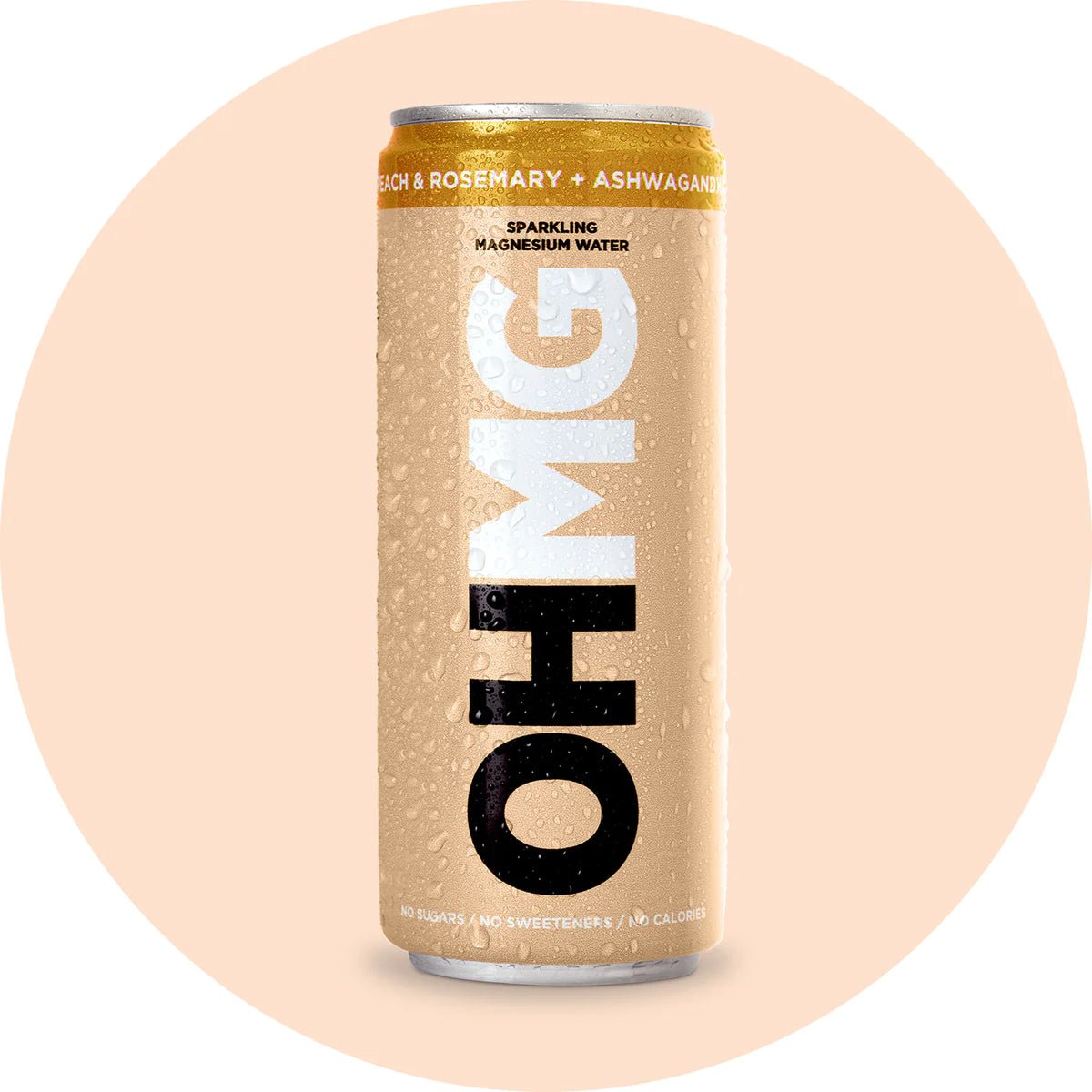 Peach, Rosemary & Ashwagandha OHMG - 330ml from OHMG | Available at Sow & Arrow