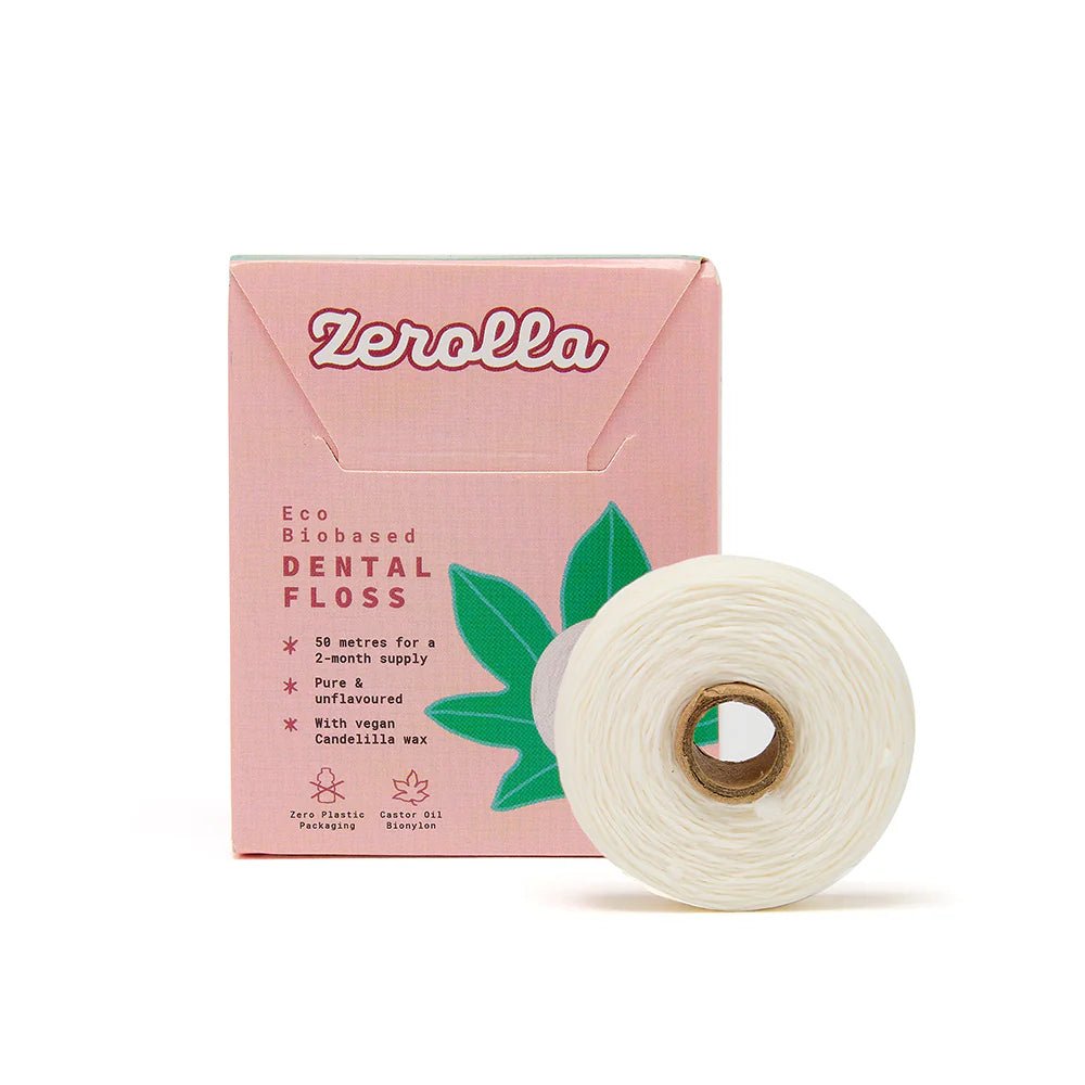 Plastic - Free Dental Floss - 50m from Zenolla | Available at Sow & Arrow