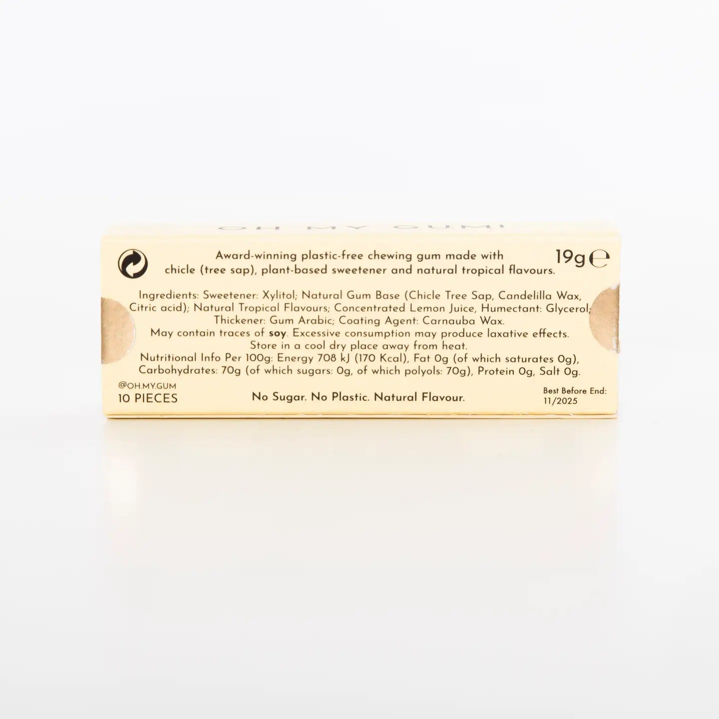 Plastic - Free Tropical Chewing Gum - From Tree Sap (Copy) from Oh My Gum | Available at Sow & Arrow