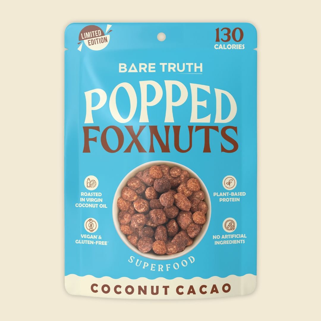 Popped Foxnuts - Coconut Cacao - 25g from Bare Truth | Available at Sow & Arrow