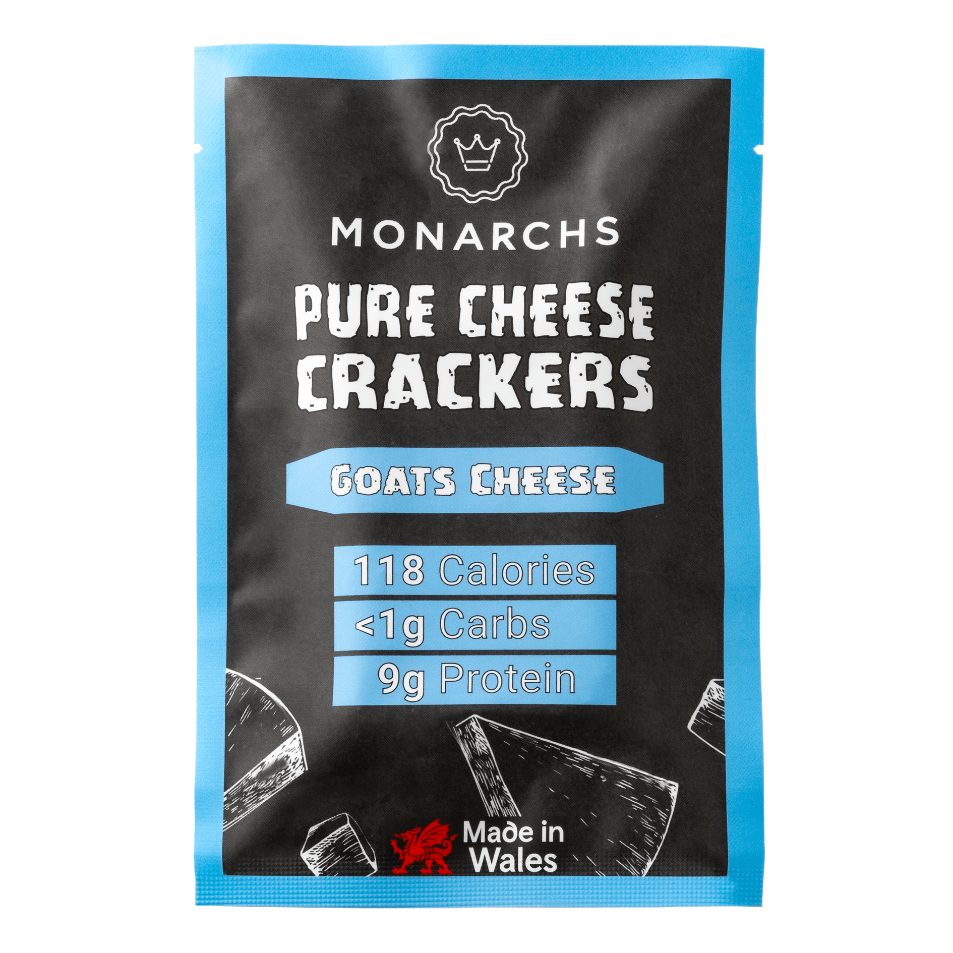 Pure Cheese Crackers - Goat's Cheese from Monarchs | Available at Sow & Arrow