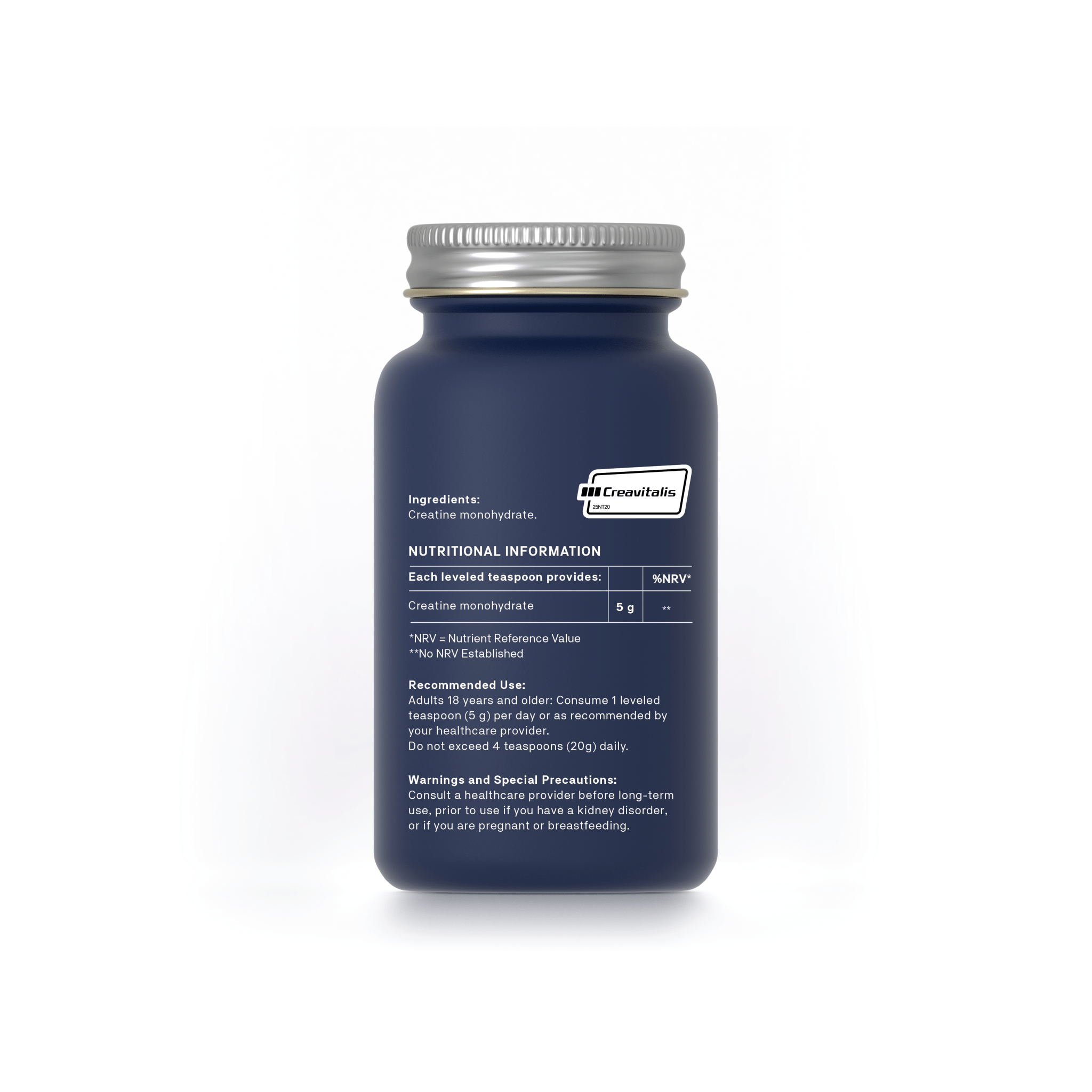 Pure Creatine Monohydrate - 240g from Natroceutics | Available at Sow & Arrow