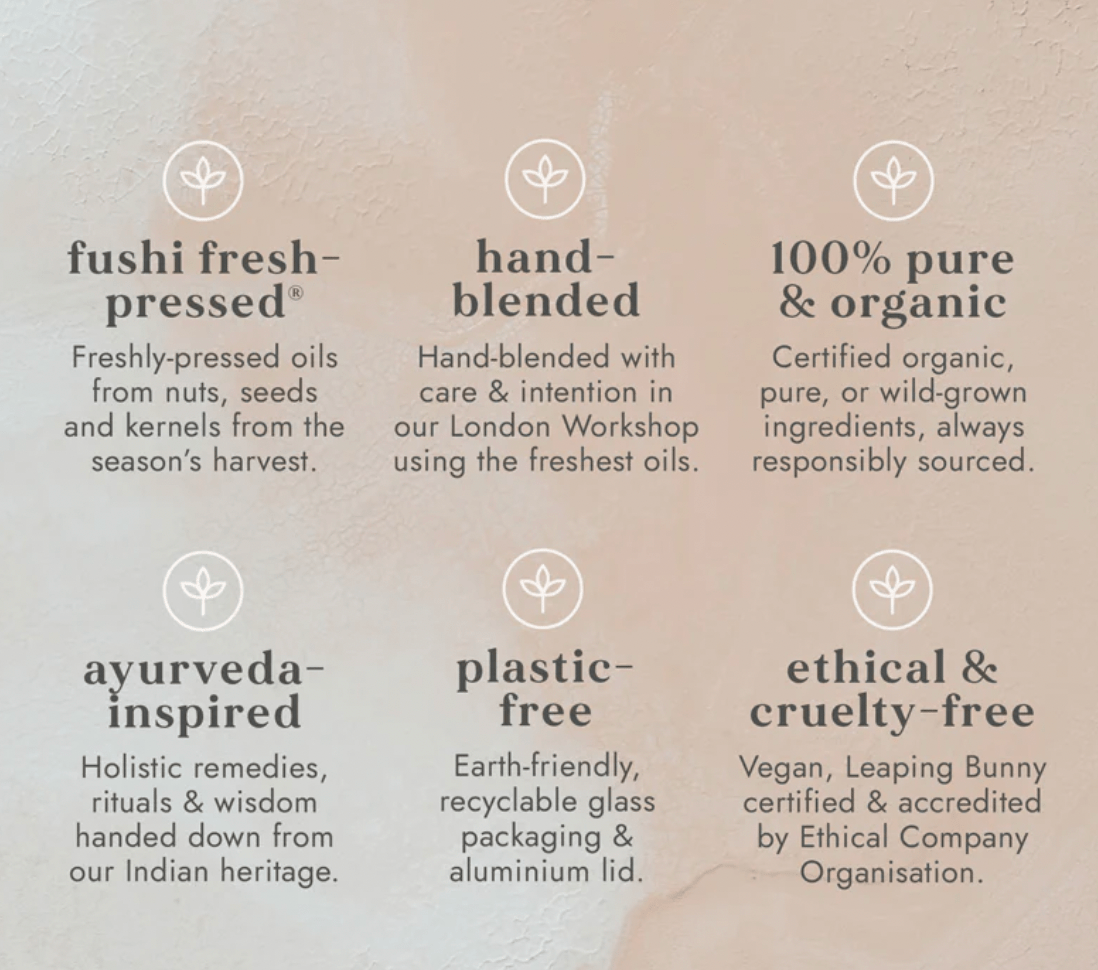 Pure, Organic Castor Oil - 250ml from Fushi Wellbeing | Available at Sow & Arrow