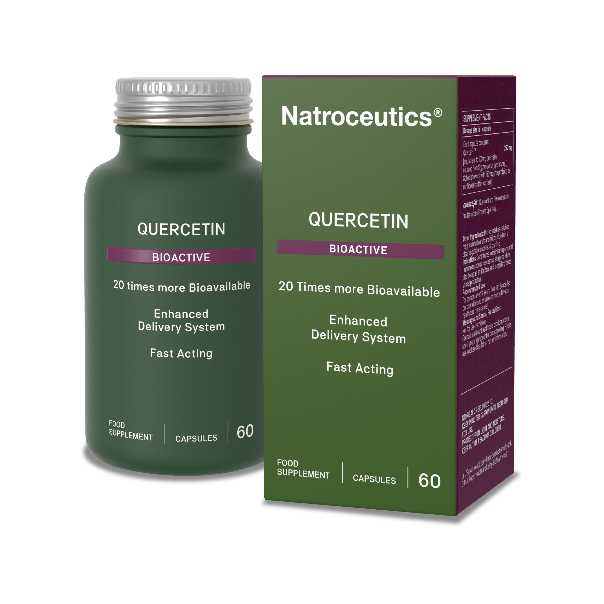 Quercetin Bioactive - 60 Capsules from Natroceutics | Available at Sow & Arrow