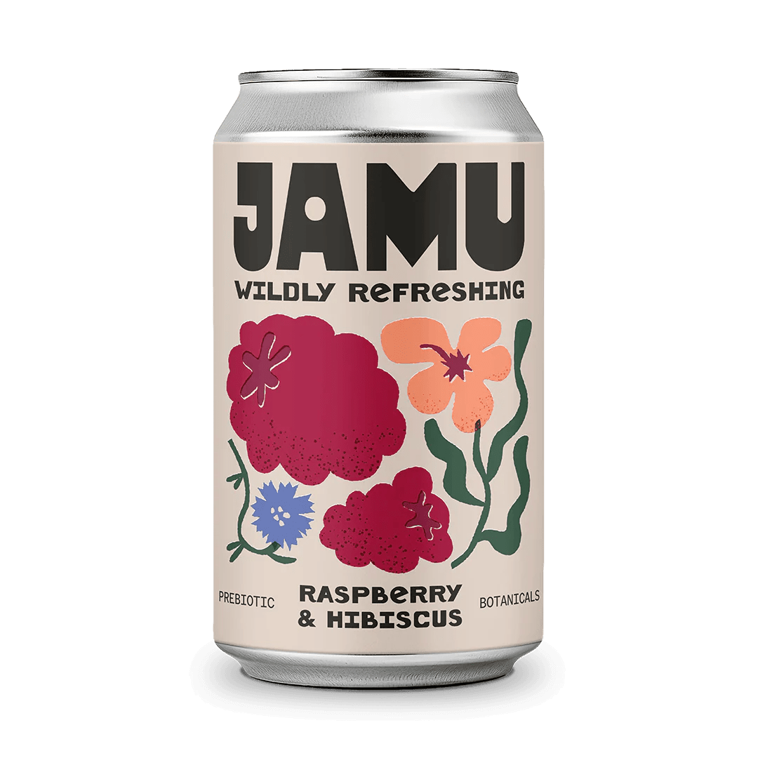 Raspberry & Hibiscus Drink from Jamu | Available at Sow & Arrow