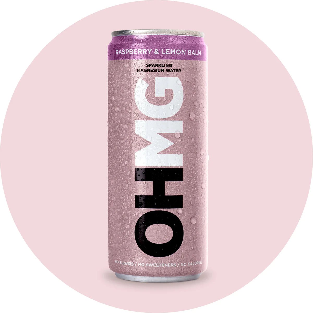 Raspberry & Lemon Balm OHMG drink - 330ml from OHMG | Available at Sow & Arrow