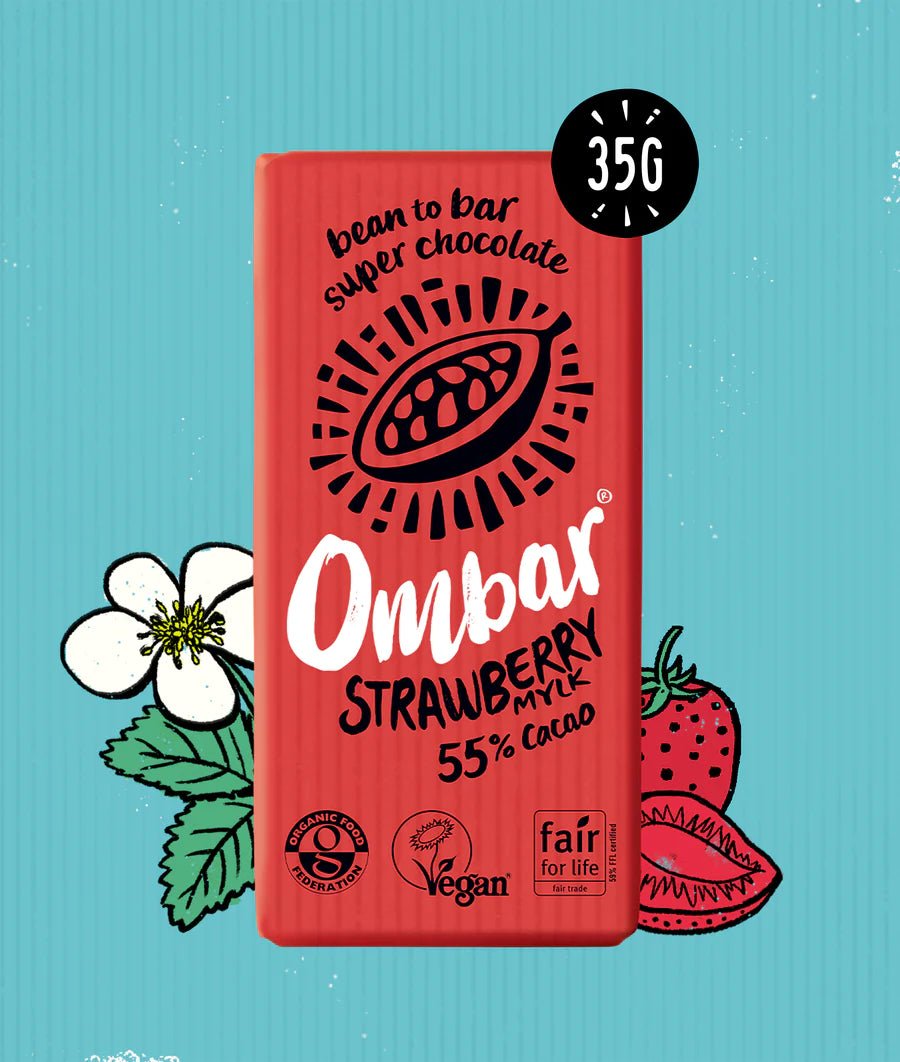 Raw Mylk Chocolate - 35g from Ombar | Available at Sow & Arrow
