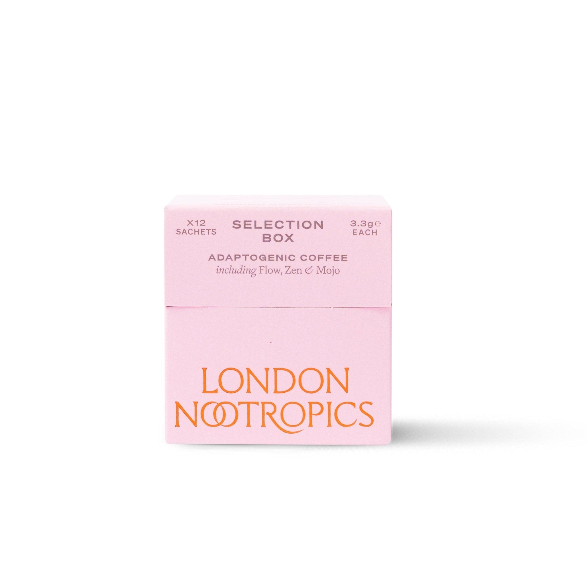 Selection Box Adaptogenic Coffee - 12 sachets from London Nootropics | Available at Sow & Arrow