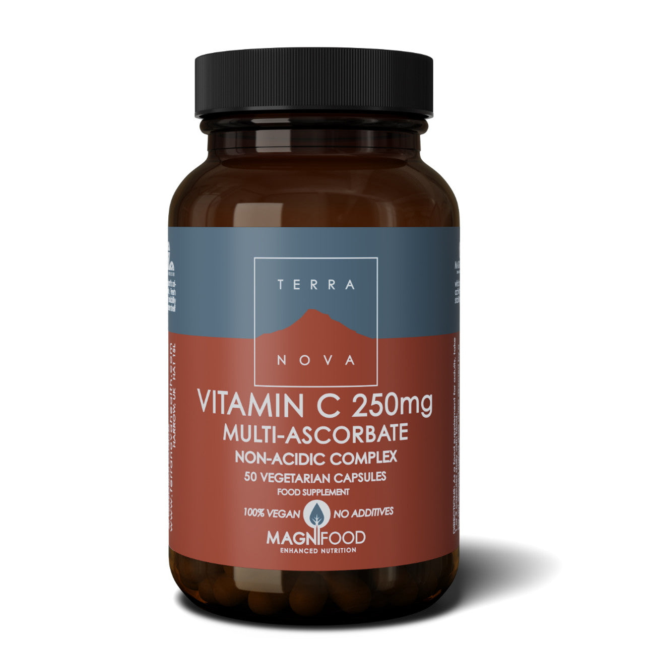 Vitamin C- 250mg 50 capsules TerraNova