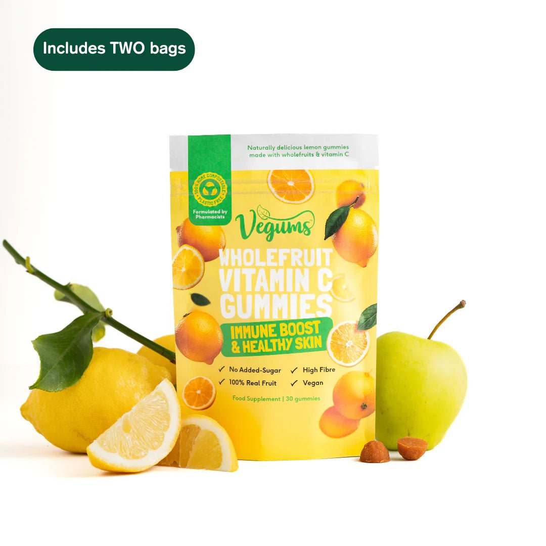 Wholefruit Vitamin C Gummies - 30 Gummies from Vegums | Available at Sow & Arrow