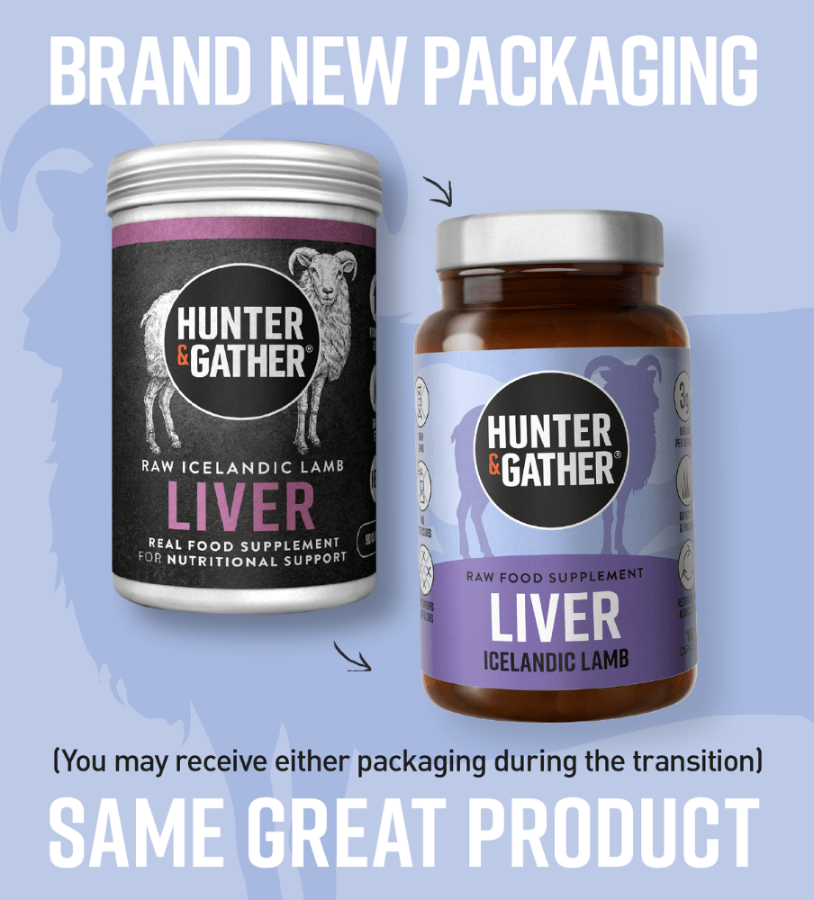 Wild Icelandic Lamb Liver supplements from Hunter & Gather | Available at Sow & Arrow