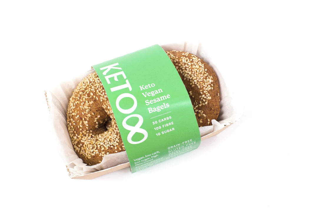 Keto8 Vegan Bagels - 3 Pack