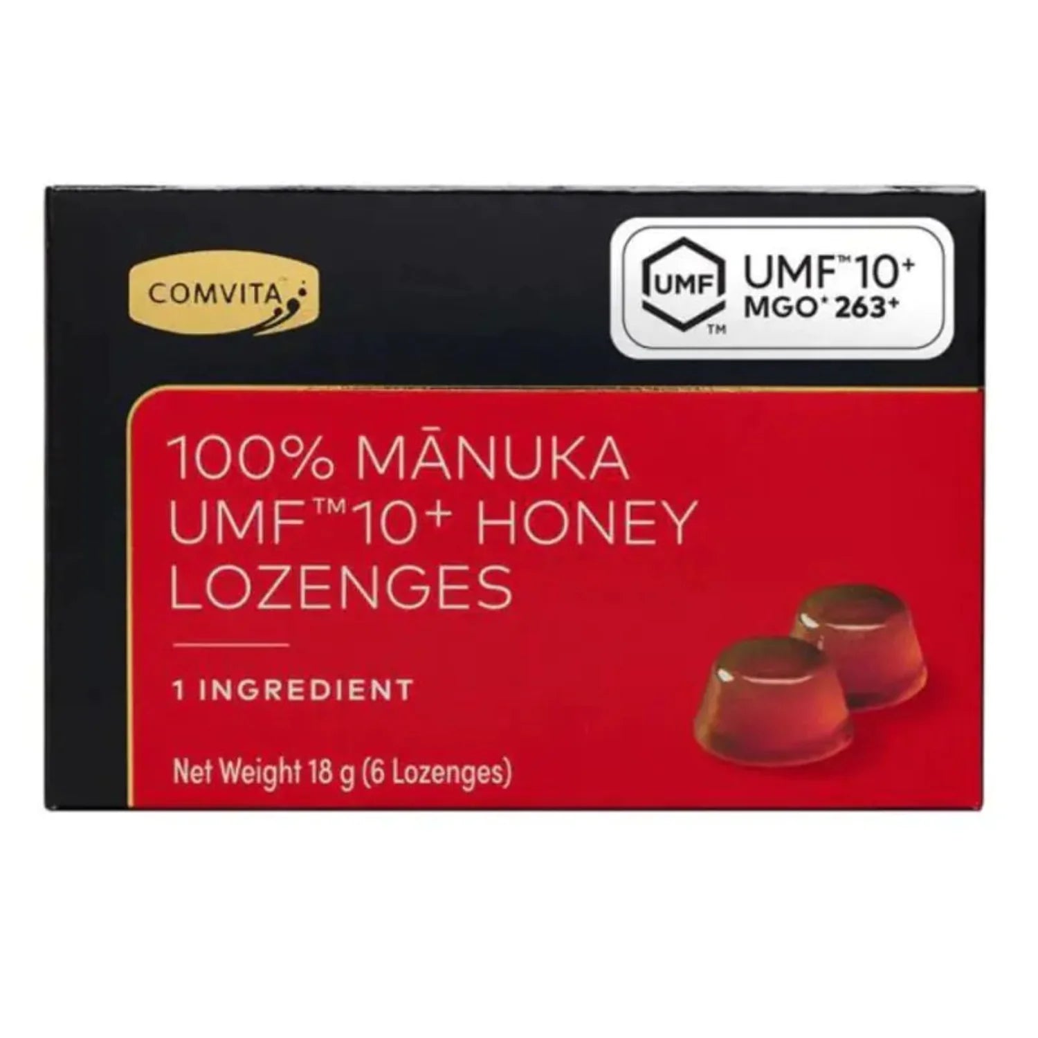 100% Manuka Honey Lozenges Umf 10+ (Only 1 ingredient) from Convita | Available at Sow & Arrow