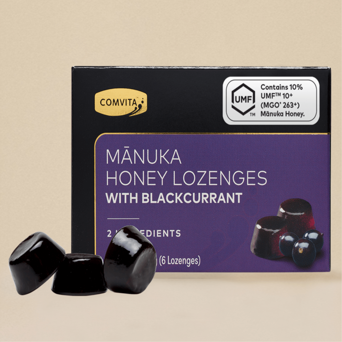 100% Manuka Honey Lozenges with Blackcurrant - 2 Ingredients from Convita | Available at Sow & Arrow