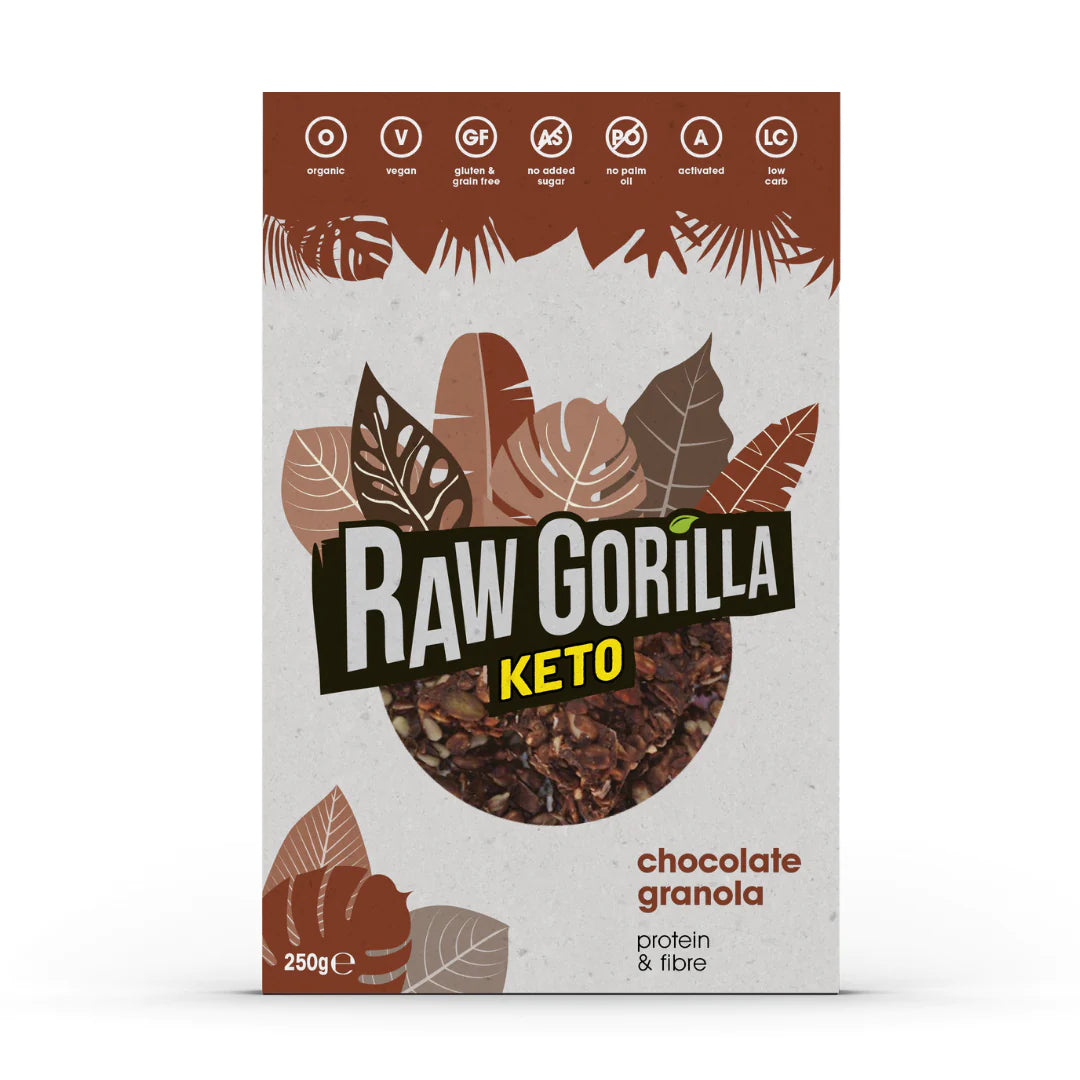 Organic Chocolate Keto Granola - Raw Gorilla