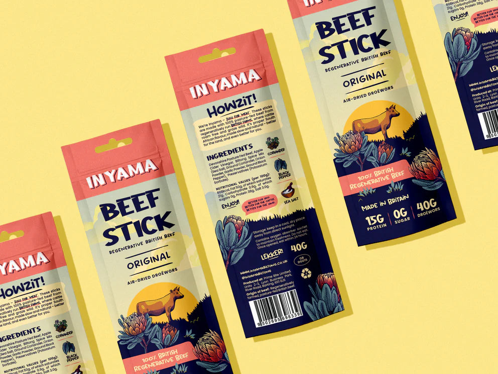 Original Grass-Fed Beef Sticks - 40g