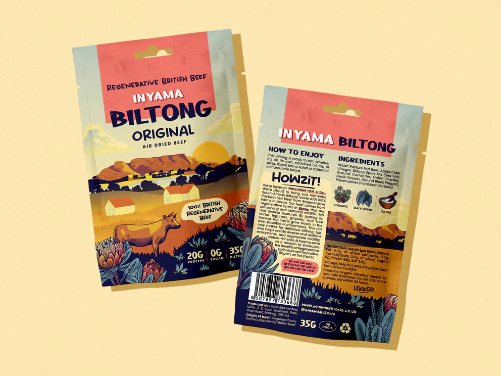 Grass-Fed Biltong - Original 35g