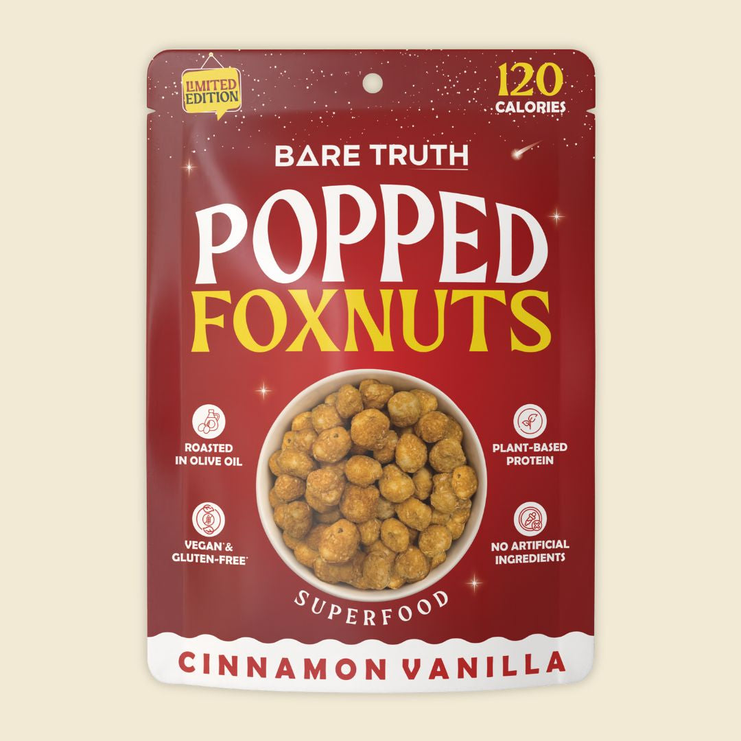 Popped Foxnuts - Cinnamon Vanilla - 25g