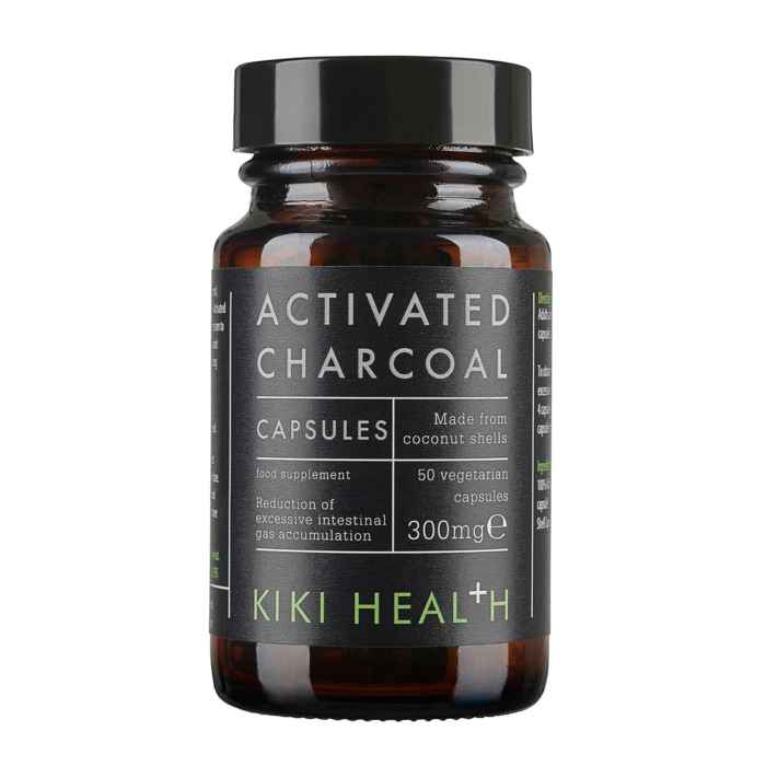Activated Charcoal - 50 Veggie Capsules