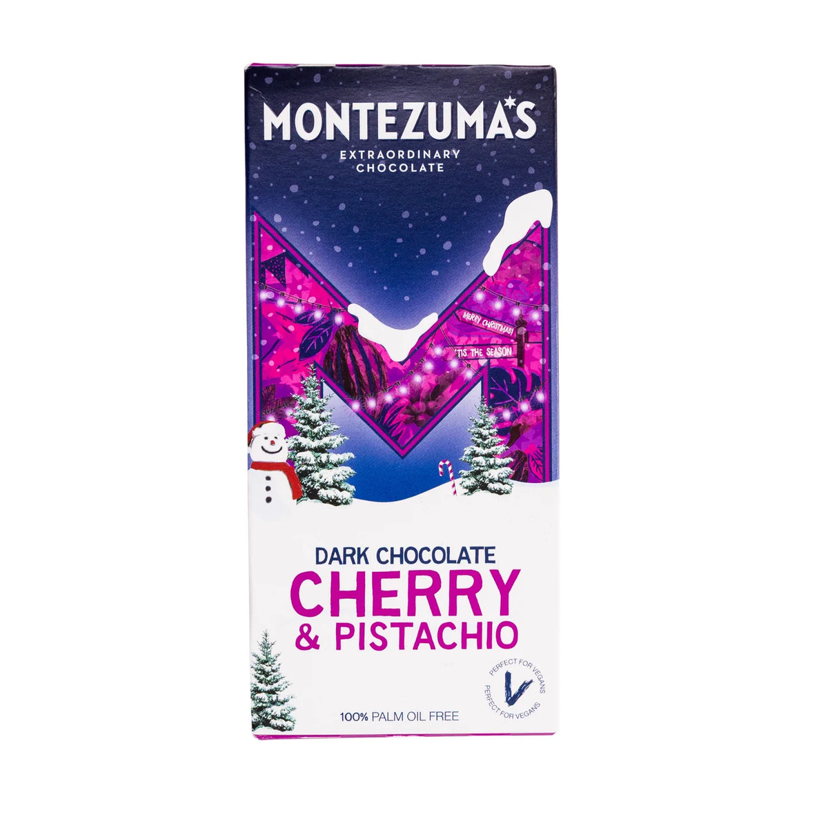 Montezuma's - Dark Cherry and Pistachio - 90g