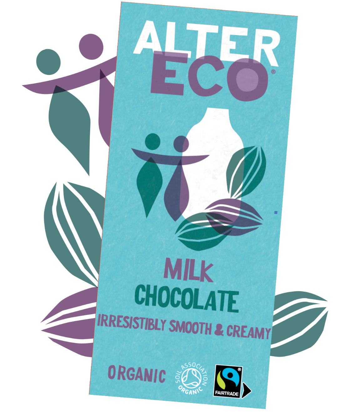 Organic Fairtrade Smooth & Creamy Milk Chocolate - 100g