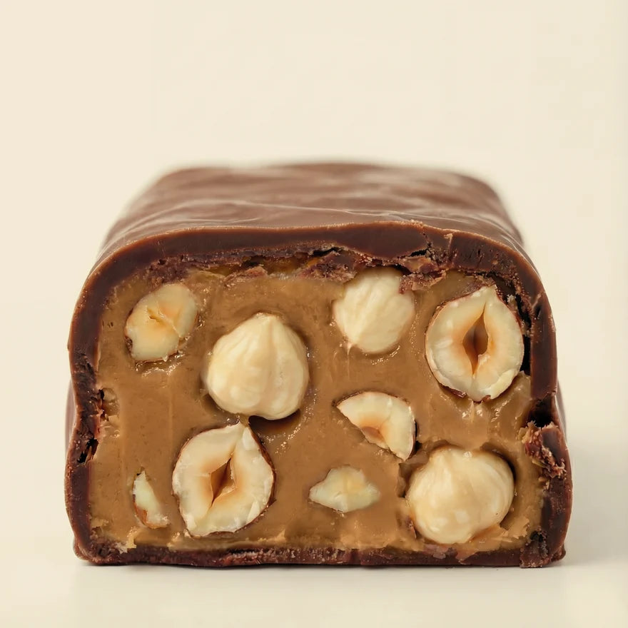Organic Hazelnut Crunch Bar - Low Sugar