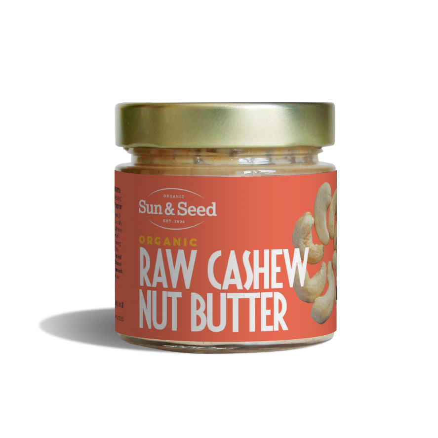 Raw, Organic, Creamy Cashew Butter - 200g