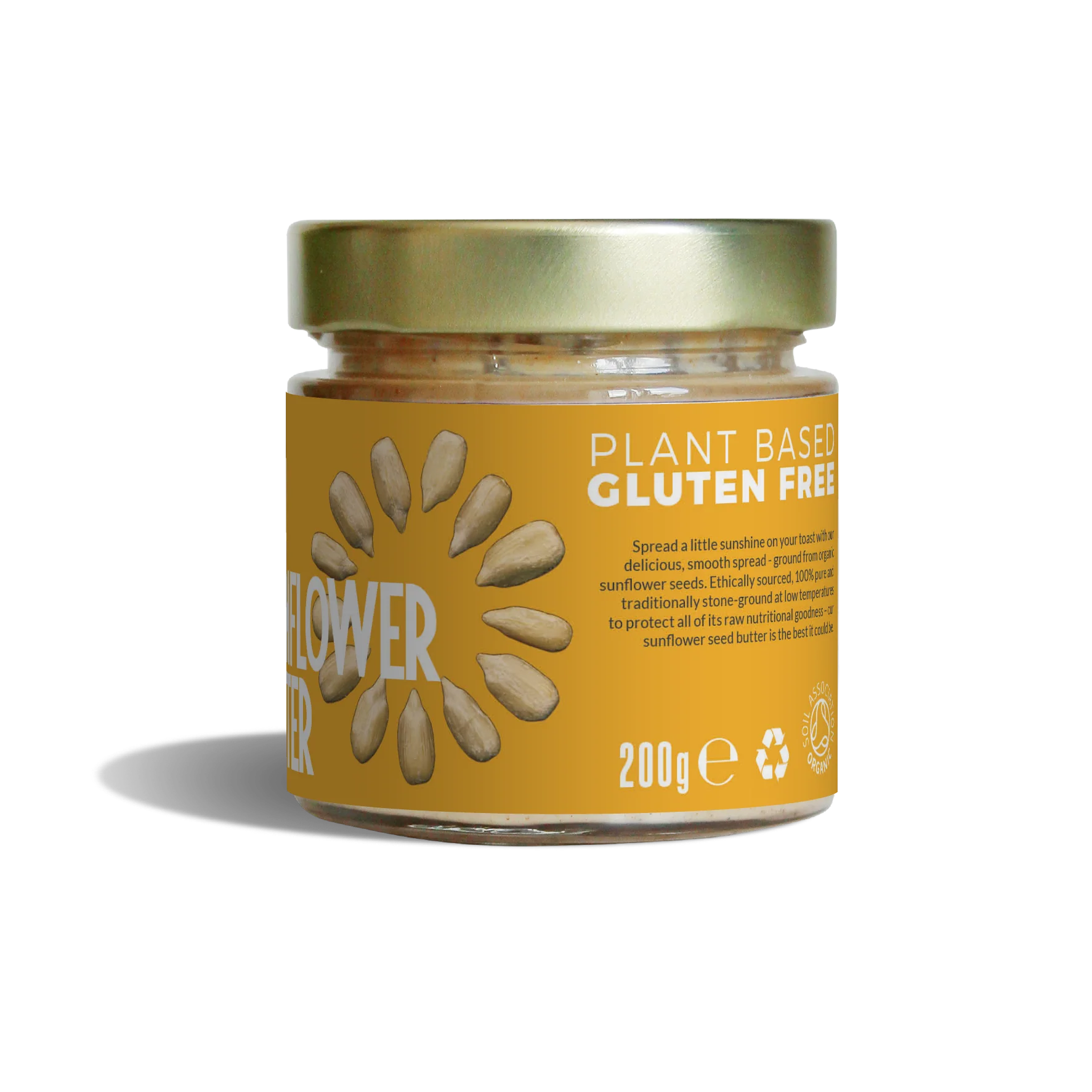 Organic, Raw Sunflower Seed Butter - 200g