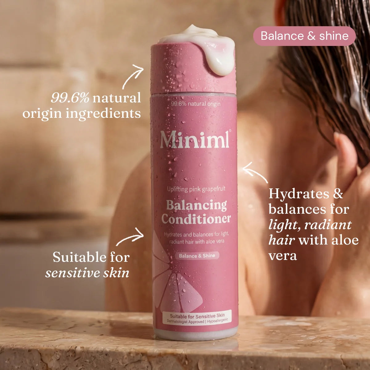 Pink Grapefruit Conditioner - Sulphate-free 400ml