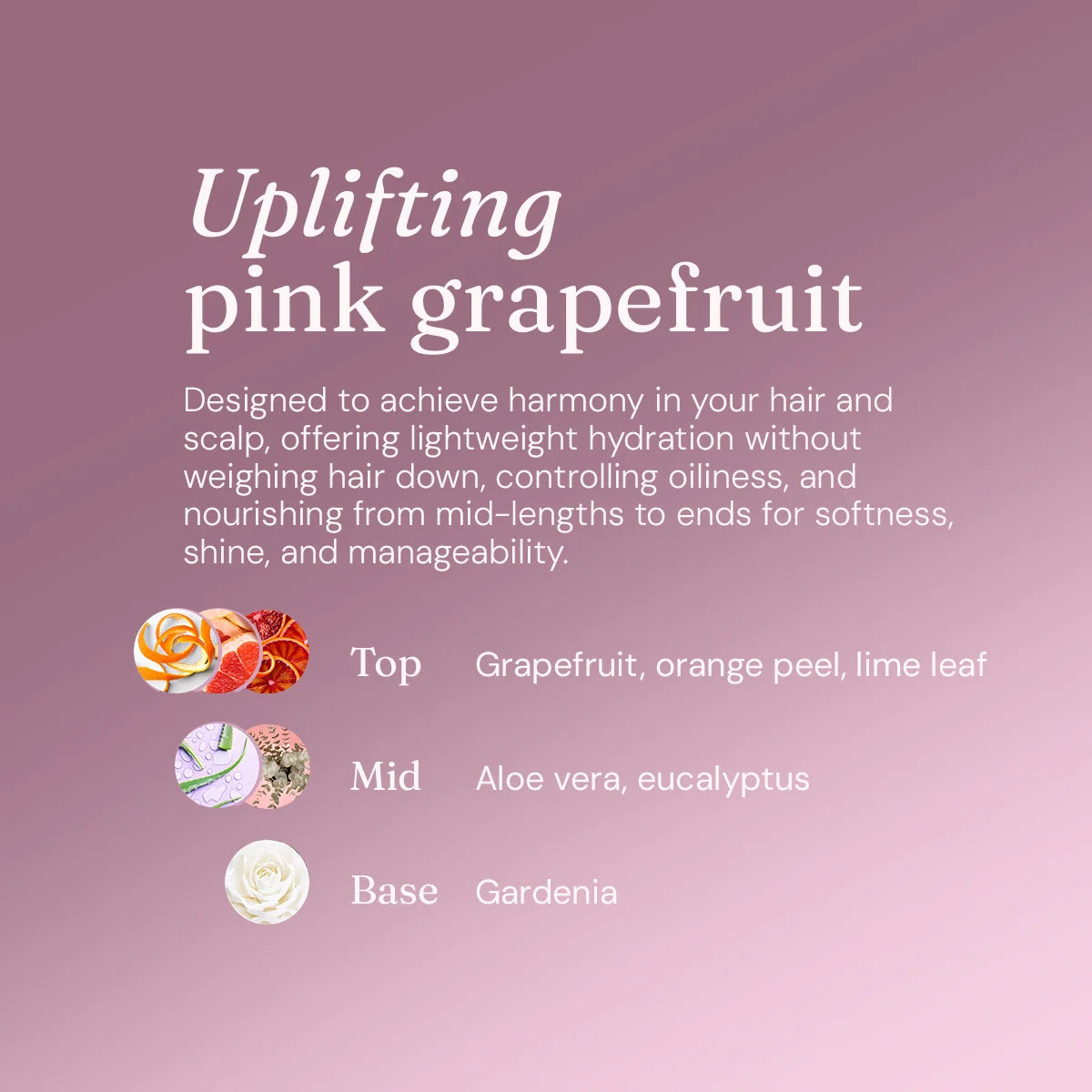 Pink Grapefruit Conditioner - Sulphate-free 400ml
