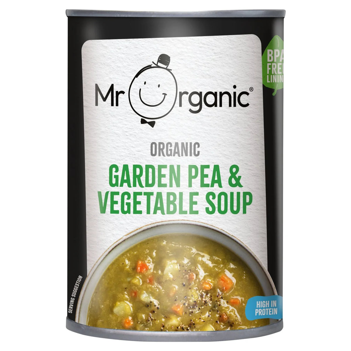 Organic Garden Pea & Vegetable Soup