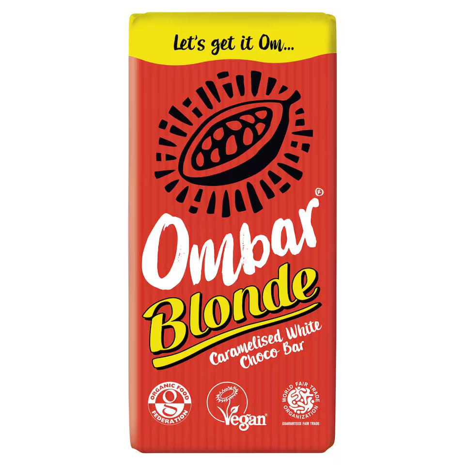 Organic Blonde Caramelised White Choco - 70g
