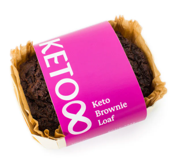 Keto Rich, Dark Chocolate Brownie Loaf - 200g