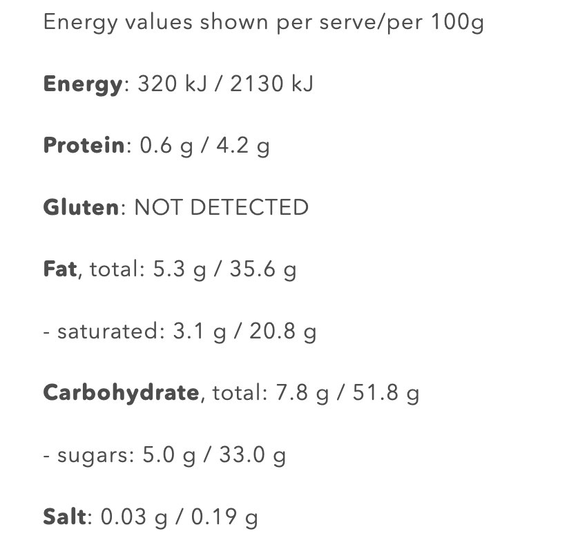 Organic Fruit & Nut - Vegan 45g