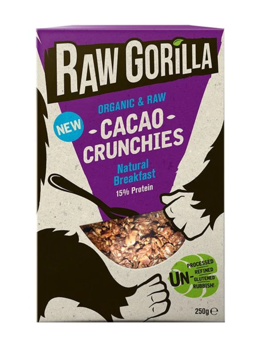 Organic Vegan Cacao Crunchies - 250g