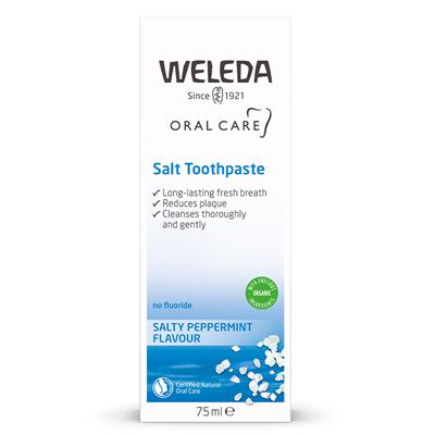 Salt Toothpaste - Fluoride Free, Free from SLS 75ml