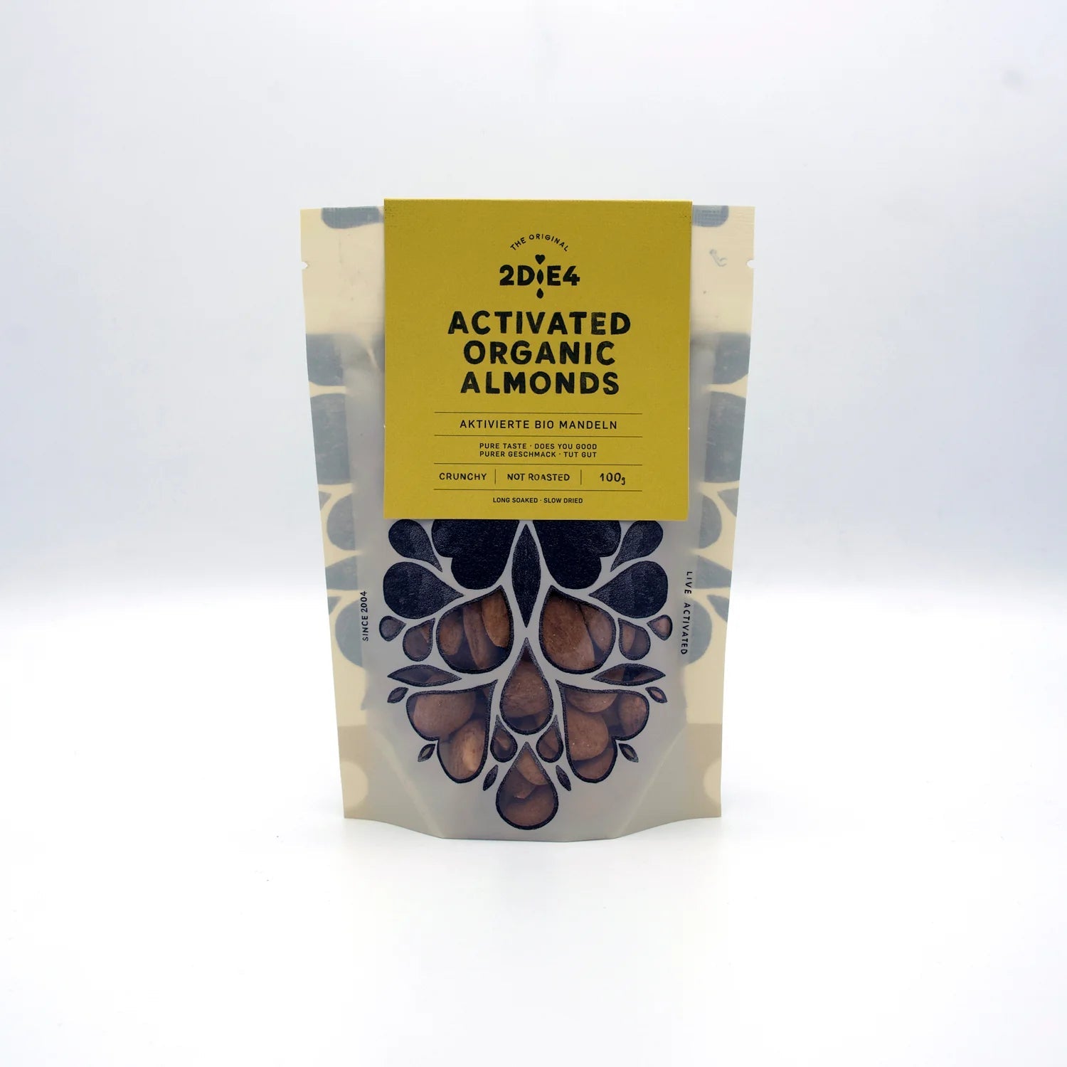 Activated Organic Almonds - 100g from 2Die4 | Available at Sow & Arrow