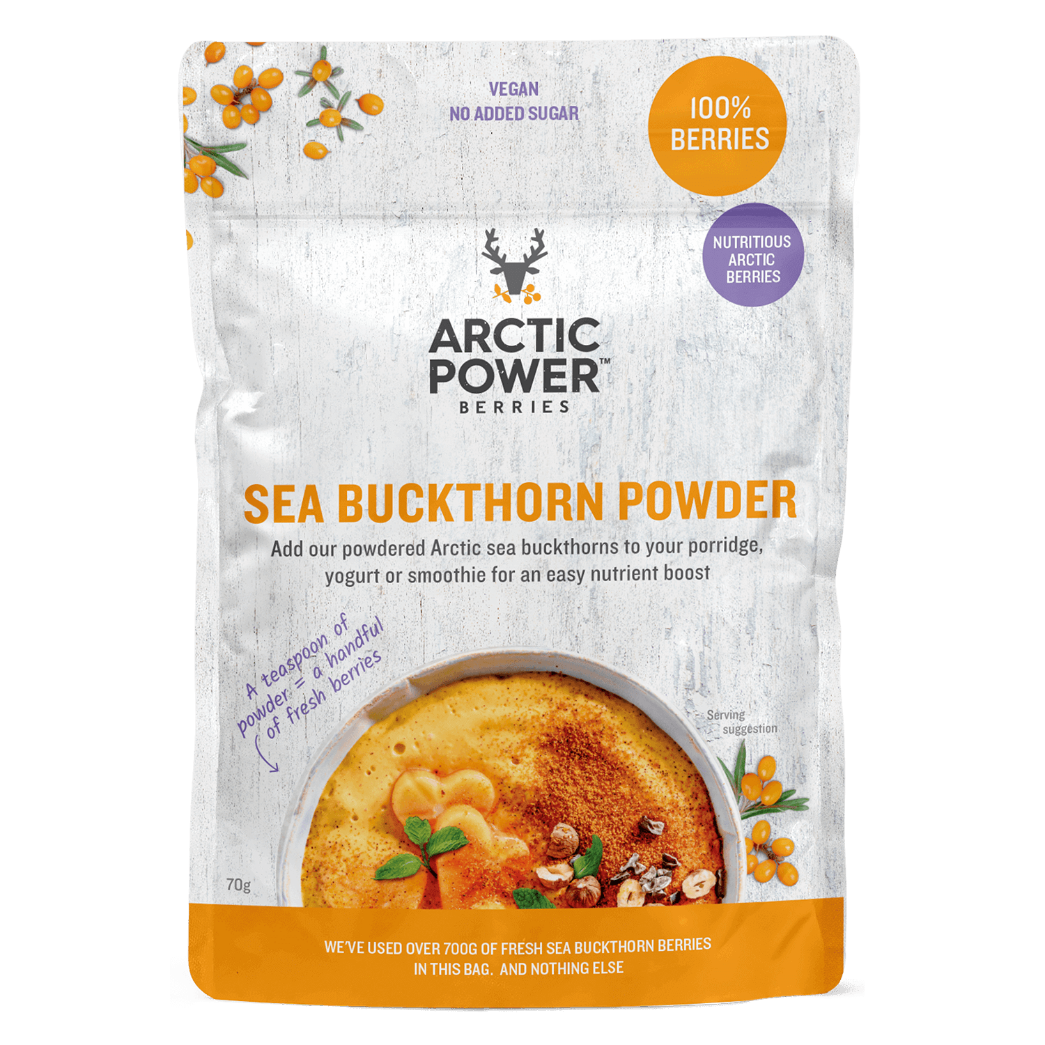 Arctic Berry Powder - 70g from Arctic Power | Available at Sow & Arrow