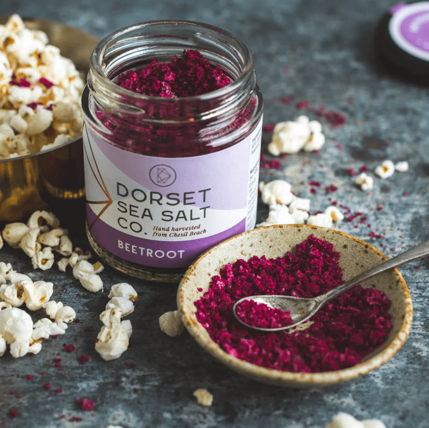 Beetroot Salt Dorset Sea Salt Co. from Dorset Sea Salt Co. | Available at Sow & Arrow