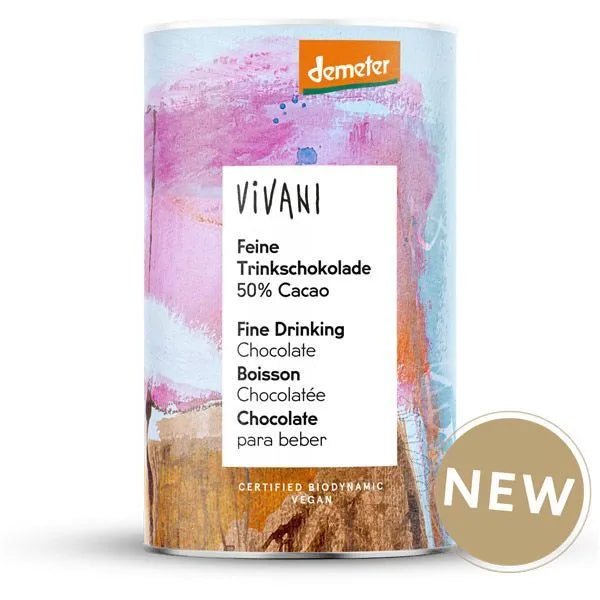 Biodynamic, Organic Fine Drinking Chocolate - 300g from Vivani | Available at Sow & Arrow