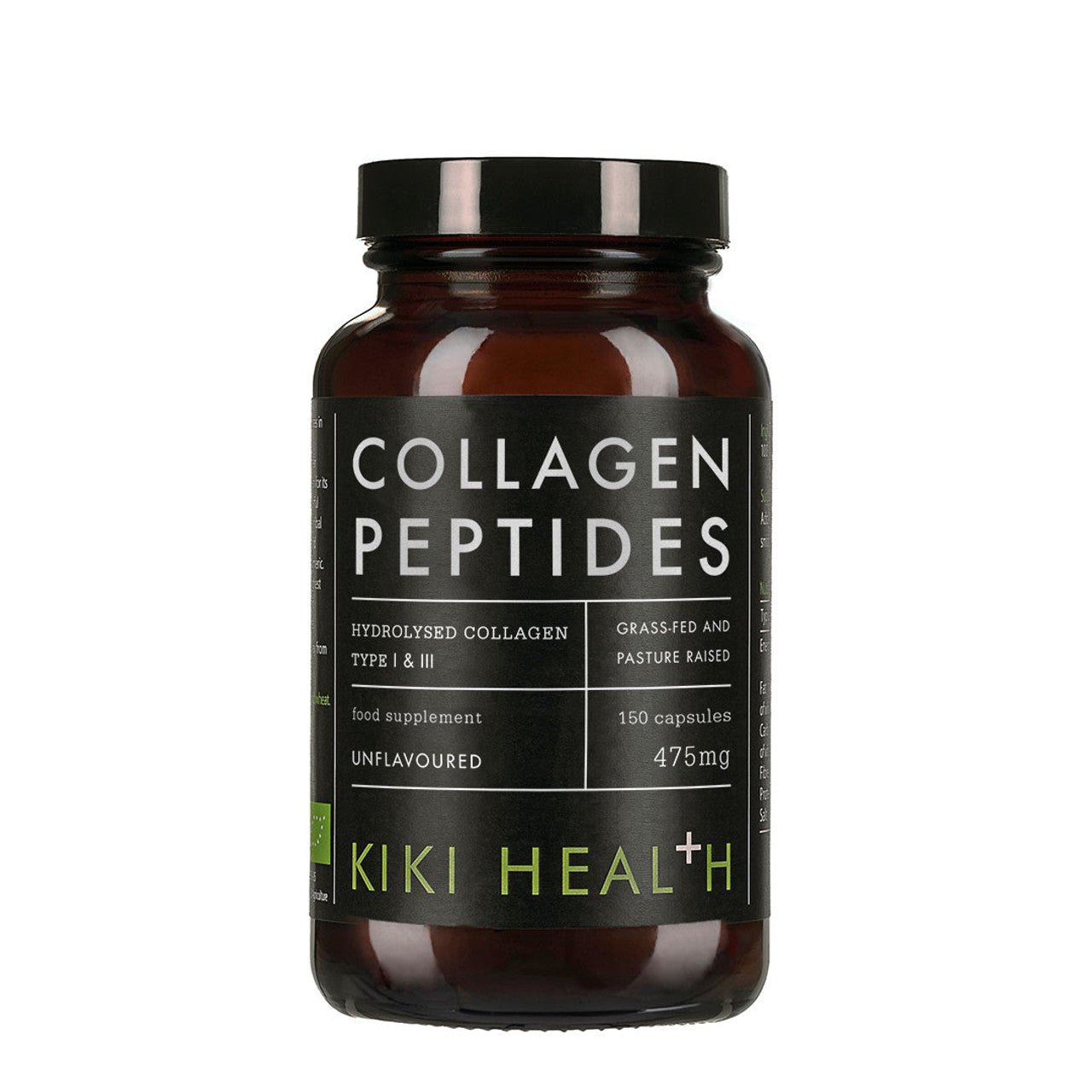 Bovine Collagen Peptides - 150 Capsules from KiKi Health | Available at Sow & Arrow