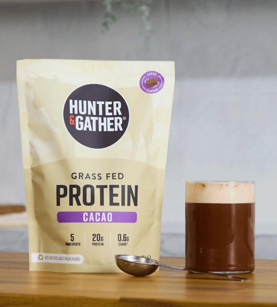 Cacao Grass - Fed Beef Protein Powder from Hunter & Gather | Available at Sow & Arrow