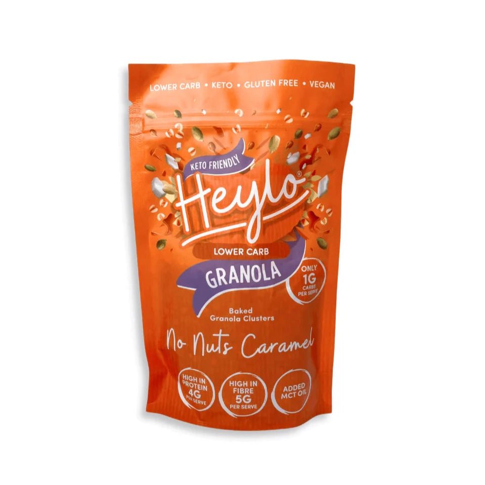 Caramel Keto Granola - 360g from Heylo | Available at Sow & Arrow