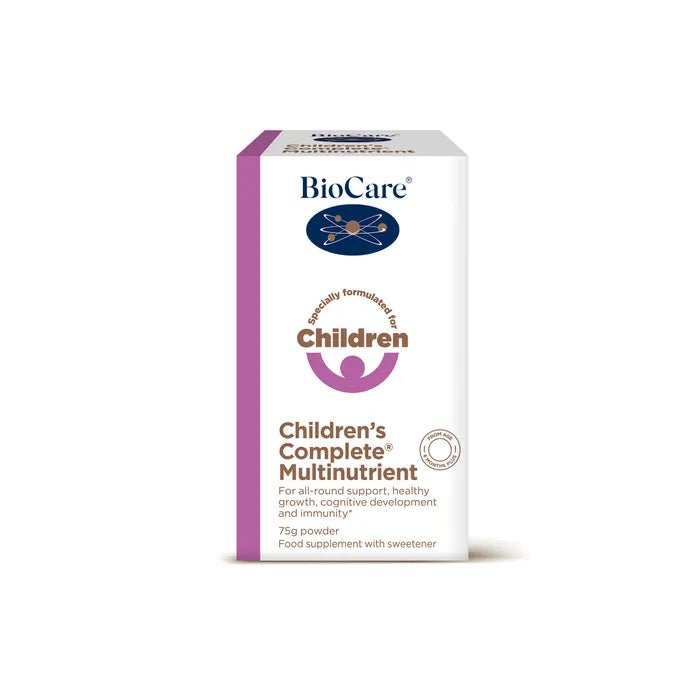 Children's Complete Multinutrient Powder - 75g from BioCare | Available at Sow & Arrow