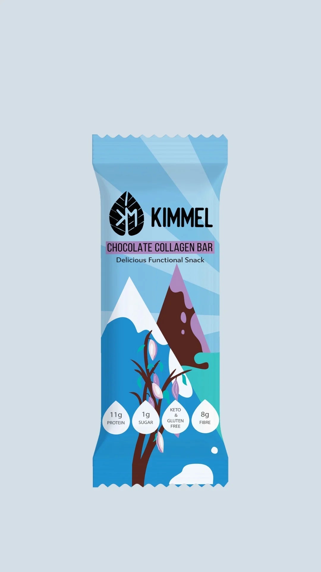 Chocolate Collagen Protein Bar - 40g from Kimmel | Available at Sow & Arrow