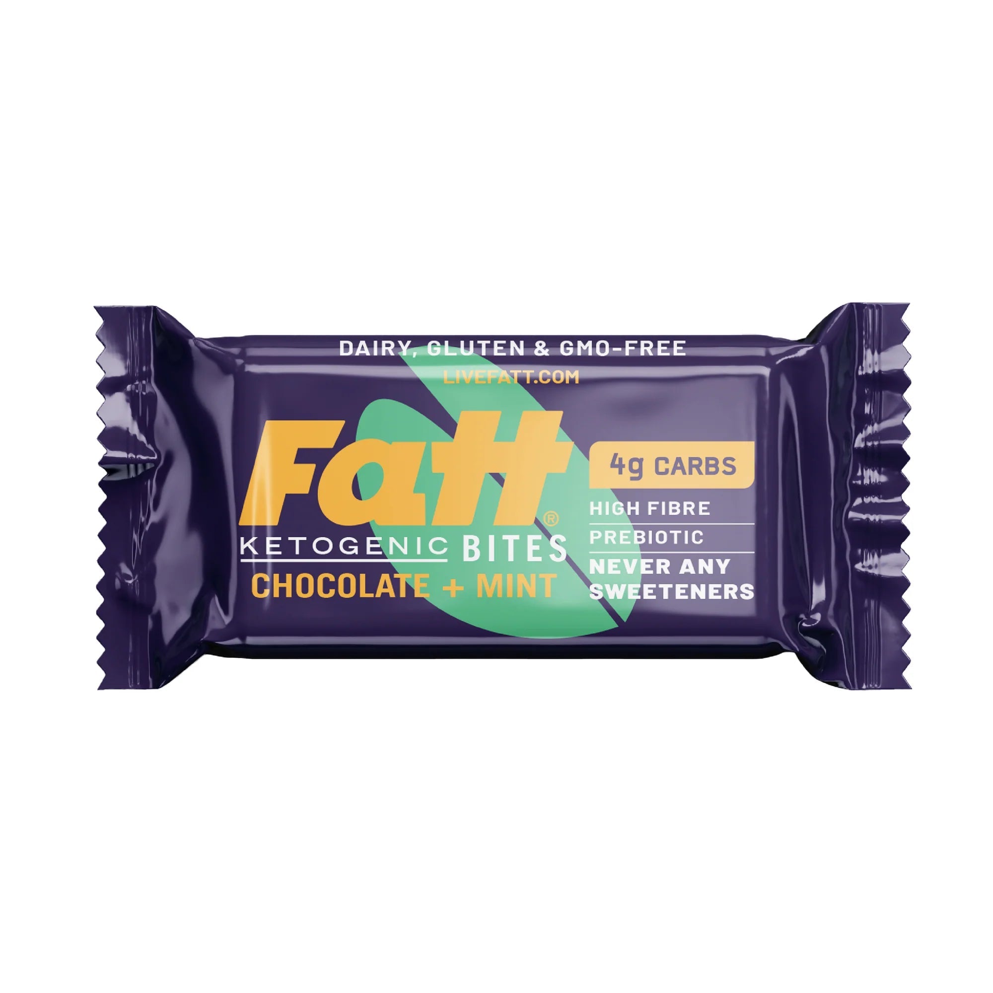 Chocolate & Mint Keto Bites - 35g from FattBar | Available at Sow & Arrow