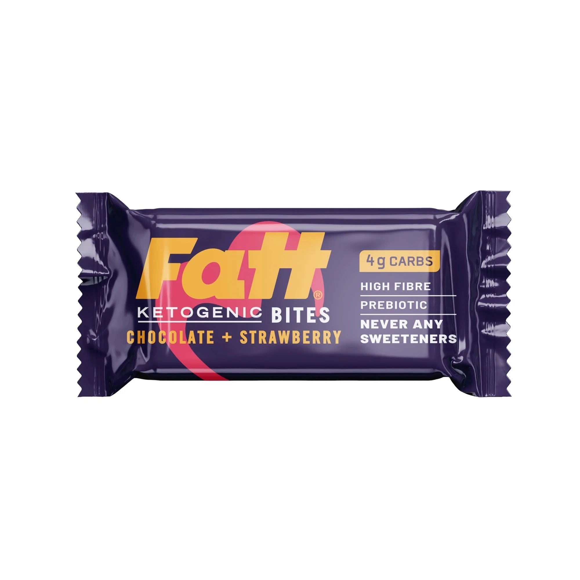Chocolate & Strawberry Keto Bites - 35g from Fatt | Available at Sow & Arrow