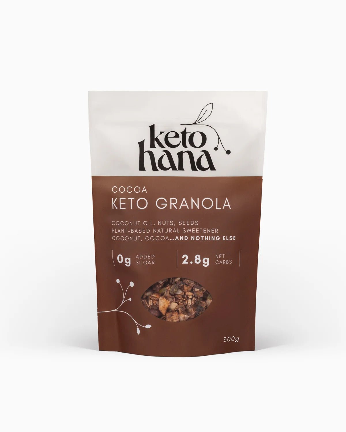 Cocoa Keto Granola - 300g from Keto Hana | Available at Sow & Arrow